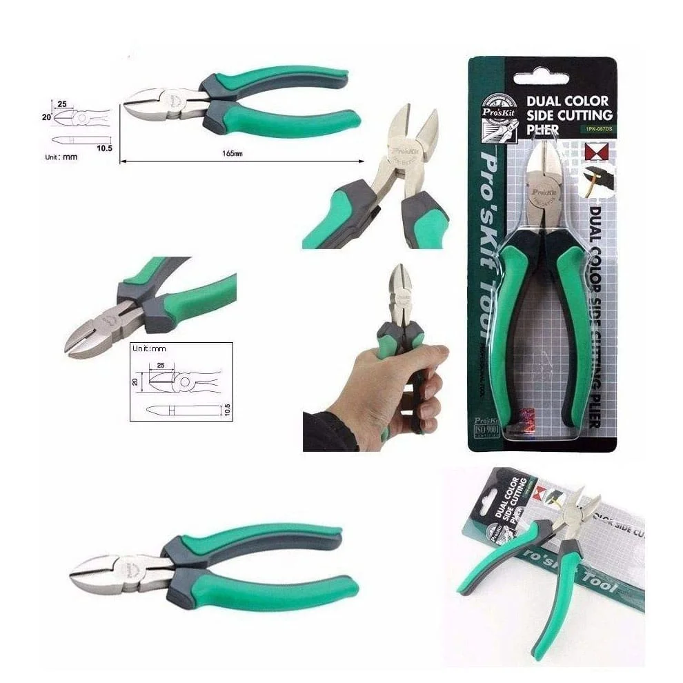 انبر سیم چین پروسکیت مدل ProsKit 1PK-067DS سایز 6 اینچ asrtools