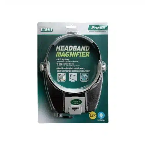 ذره بین کالاهی پروسکیت مدل Proskit MA-016 عصرتولز