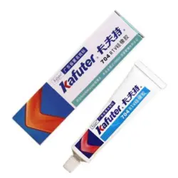 چسب سیلیکون کافوتر مدل Kafuter RTV704 حجم 45 گرم