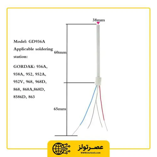 المنت هویه گرداک مدل Gordak 936A