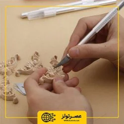 کاتر قلمی مدل 101 همراه با 6 عدد تیغ