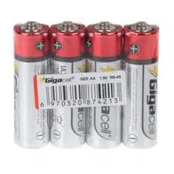 باتری قلمی گیگاسل مدل Gigacell Ultra Heavy Duty بسته 4 عددی عصرتولز