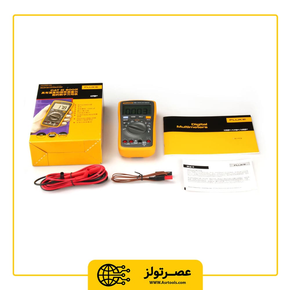 مولتی متر دیجیتال فلوک مدل FLUKE 17B PLUS 4 مولتی متر دیجیتال فلوک مدل +FLUKE 17B