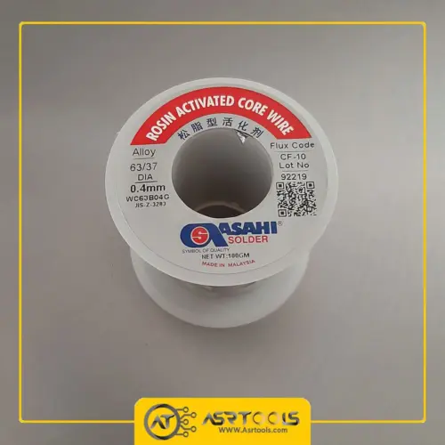 سیم لحیم آساهی مدل asahi 0.4mm 100gr