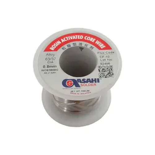 سیم لحیم آساهی مدل asahi 0.8mm 100gr
