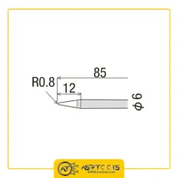 نوک هویه گات مدل goot R-6B