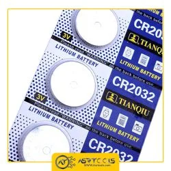 باتری سکه ای تیانکیو مدل TIANQIU CR2032