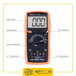 خازن سنج دیجیتال ویکتور مدل VICTOR 6013
