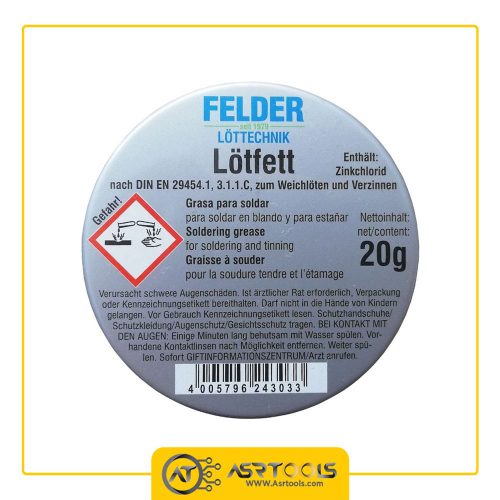 روغن لحیم آلمانی فلدر مدل FELDER Lotfett 20gr