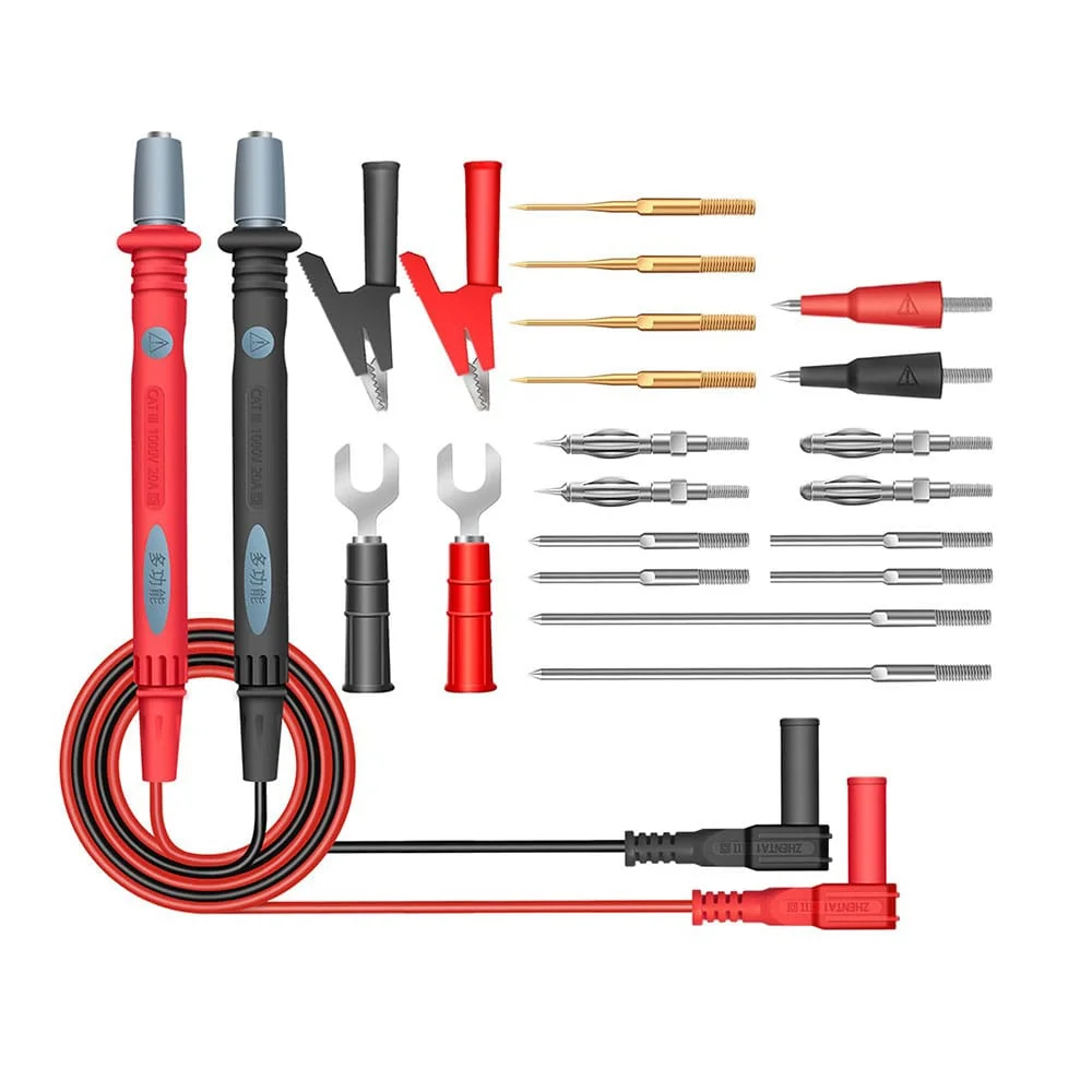 MULTIFUNCTION MULIMETER PROBE REPLACEABLE NEEDLE KIT-0-پراب مولتی متر همه کاره مدل ASR-210 مجموعه 22 عددی MULTIFUNCTION MULIMETER PROBE REPLACEABLE NEEDLE KIT-0-پراب مولتی متر همه کاره مدل ASR-210 مجموعه 22 عددی