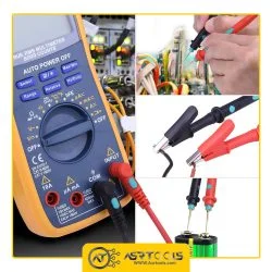 MULTIFUNCTION MULIMETER PROBE REPLACEABLE NEEDLE KIT-0-پراب مولتی متر همه کاره مدل ASR-210 مجموعه 22 عددی