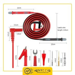 MULTIFUNCTION MULIMETER PROBE REPLACEABLE NEEDLE KIT-0-پراب مولتی متر همه کاره مدل ASR-210 مجموعه 22 عددی