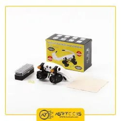 Magnifier with 2 LED Interchangeable Warm and Cold Light Lampsahde-0-ذره بین فریم عینکی مدل 21-32225