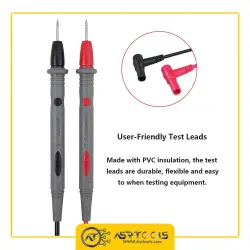 Multimeter Test Leads Banana Plug 1000V 10A Digital Multimeter Probes Electrical Test asr1010 Probe Multimeter Pen-0-پراب مولتی متر مدل ASR1010