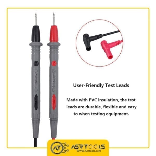 Multimeter Test Leads Banana Plug 1000V 10A Digital Multimeter Probes Electrical Test asr1010 Probe Multimeter Pen-0-پراب مولتی متر مدل ASR1010