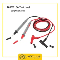 Multimeter Test Leads Banana Plug 1000V 10A Digital Multimeter Probes Electrical Test asr1010 Probe Multimeter Pen-0-پراب مولتی متر مدل ASR1010