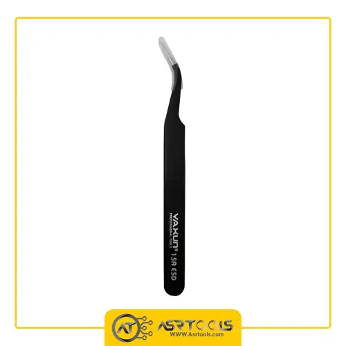 YAXUN 15A ESD tweezers-0-انبر پنس یاکسون مدل Yaxun 15A ESD سایز 120 میلی متر