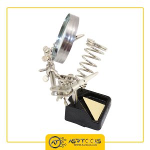 magnifier-zd10G-pcb-soldering-iron-holder-0-ذره بین گیره دار مدل ZD-10G