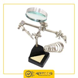 magnifier-zd10G-pcb-soldering-iron-holder-0-ذره بین گیره دار مدل ZD-10G
