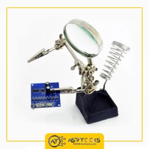 magnifier-zd10G-pcb-soldering-iron-holder-0-ذره بین گیره دار مدل ZD-10G