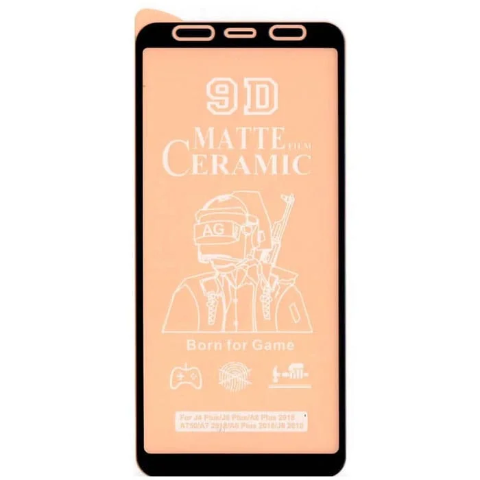 00201646 گلس سرامیکی مات مناسب برای گوشی موبایل سامسونگ Galaxy A6 plus - تصویر 1