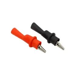 تبدیل سوسماری پراب مولتی متر مدل ASR1005 10A-0-Universal Probe Test Leads for Multimeter with Alligator Pliers 10A