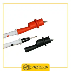 تبدیل سوسماری پراب مولتی متر مدل ASR1005 10A-0-Universal Probe Test Leads for Multimeter with Alligator Pliers 10A