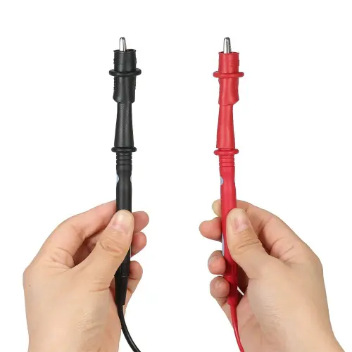 تبدیل سوسماری پراب مولتی متر مدل ASR1005 10A-0-Universal Probe Test Leads for Multimeter with Alligator Pliers 10A عصرتولز