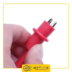 تبدیل سوسماری پراب مولتی متر مدل ASR1005 10A-0-Universal Probe Test Leads for Multimeter with Alligator Pliers 10A