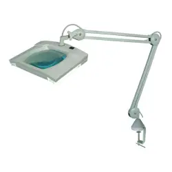 RT 111.01 LED magnifying lamp diopter options 6-ذره بین مستطیلی کنارمیزی مدل RT-111.01-LED 6D