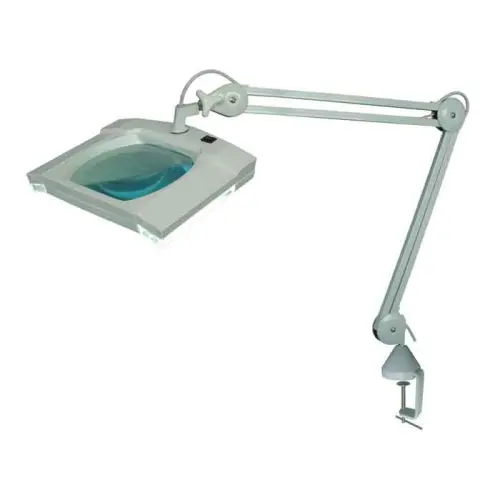 RT 111.01 LED magnifying lamp diopter options 6-ذره بین مستطیلی کنارمیزی مدل RT-111.01-LED 6D