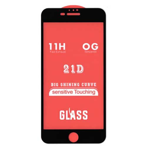 گلس مدل 21D مناسب برای گوشی موبایل اپل Iphone 6/6s plus asrtools