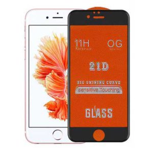 گلس مدل 21D مناسب برای گوشی موبایل اپل Iphone 6/6s asrtools
