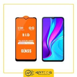 گلس مدل 21D مناسب برای گوشی موبایل شیائومی Xiaomi Redmi 9 asrtools