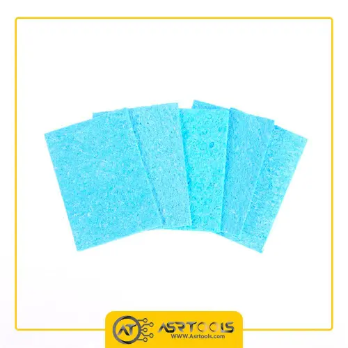 اسفنج نسوز نوک پاک کن آلمانی مدل GEB4580-0-solder-iron-tips-cleaning-sponge-GERMANY-BLUE