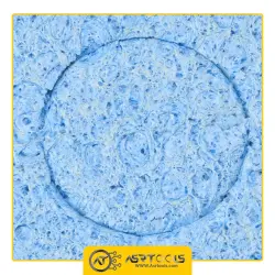 اسفنج نسوز نوک پاک کن آلمانی مدل GEB6060-0-solder-iron-tips-cleaning-sponge-germany-blue-6060mm