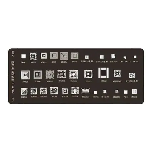 شابلون آی سی های CPU مدل BGA STENCIL MTK CPU A428-0-bga-stencil-mtk-cpu-A428-mtk15