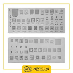 شابلون آی سی های CPU مدل BGA STENCIL MTK CPU A90-0-BGA STENCIL MTK CPU A90 MTK12