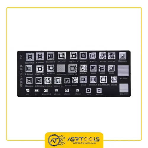 شابلون آی سی های CPU مدل BGA STENCIL MTK CPU A95-0-bga-stencil-mtk-cpu-a95-mtk14