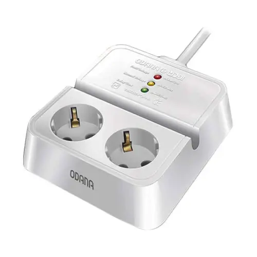 محافظ برق اودانا مدل ODANA U2-S مخصوص یخچال و فریزر-0-super-voltage-protector-odana-U2-S-2-power-socket-3m