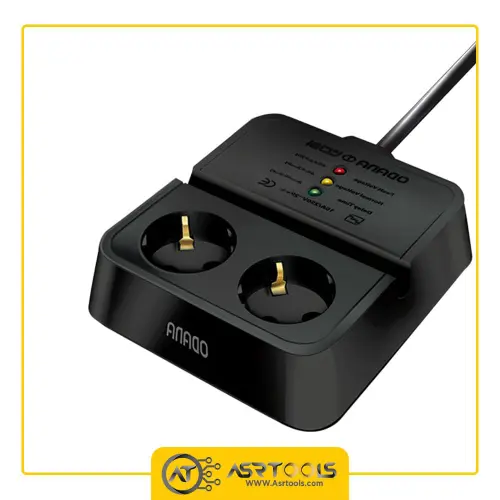 محافظ برق اودانا مدل ODANA U2-S مخصوص یخچال و فریزر-0-super-voltage-protector-odana-U2-S-2-power-socket-3m