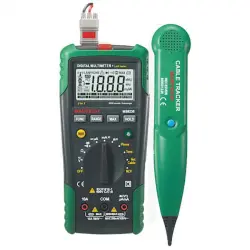 مولتی متر و تستر تلفن و شبکه مستک مدل MASTECH MS8236-0-mastech ms8236 digital multimeter with lan phone tone tester