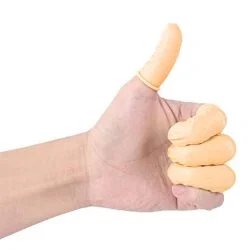 انگشتانه آنتی استاتیک مدل ESD-M بسته 10 عددی_0_antistatic rubber finger cots ESD medium size 10pcs