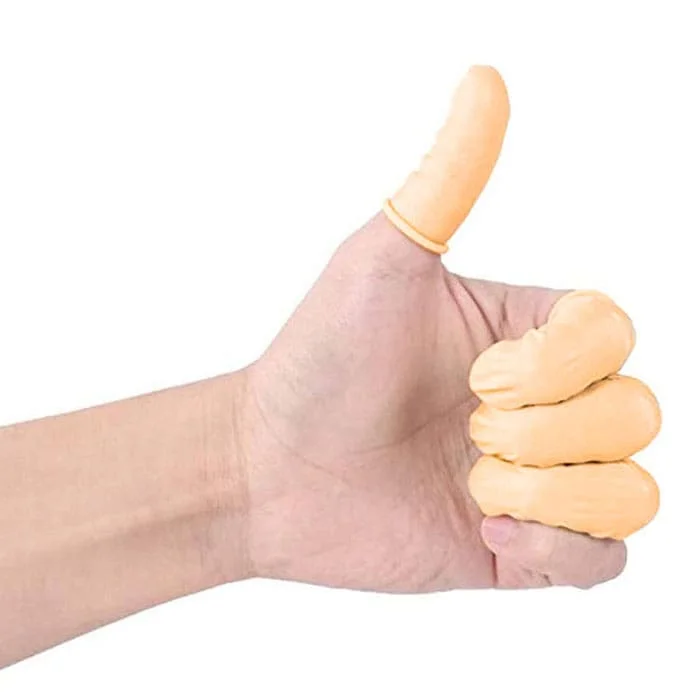 انگشتانه آنتی استاتیک مدل ESD-M بسته 10 عددی_0_antistatic rubber finger cots ESD medium size 10pcs انگشتانه آنتی استاتیک مدل ESD-M بسته 10 عددی_0_antistatic rubber finger cots ESD medium size 10pcs