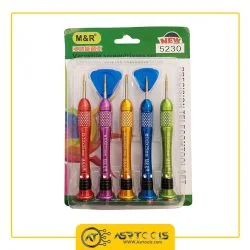 ست پیچ گوشتی ام اند آر مدل M&R 2530 مجموعه 7 عددی-0-versatile-screwdrivers-set-mr-2530
