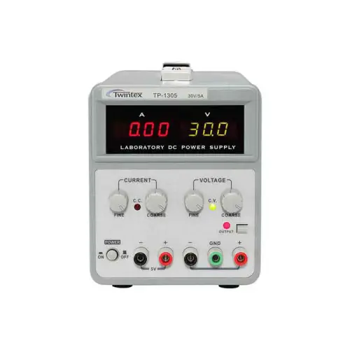 منبع تغذیه توینتکس مدل Twintex TP-1305_0_Twintex TP-1305 30V 5A DC power supply Single Output Laboratory linear power supply