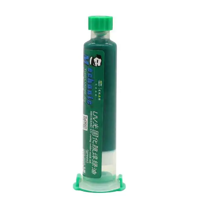 چسب UV سیم کشی روی برد مکانیک مدل MECHANIC LVH900-GY_0_ MECHANIC LVH900-GY UV CURING solder mask ink green چسب UV سیم کشی روی برد مکانیک مدل MECHANIC LVH900-GY_0_ MECHANIC LVH900-GY UV CURING solder mask ink green