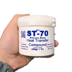 خمیر سیلیکون آلفا مدل alpha SILICONE ST-70 200gr عصرتولز