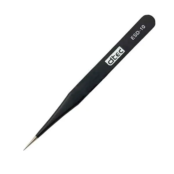 انبر پنس دیتک مدل DTEC ESD-10 سایز 110 میلی متر-0-dtec-esd-10-tweezers انبر پنس دیتک مدل DTEC ESD-10 سایز 110 میلی متر-0-dtec-esd-10-tweezers