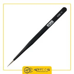 انبر پنس دیتک مدل DTEC ESD-11 سایز 140 میلی متر-0-DTEC ESD-11 TWEEZERS